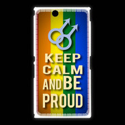 Coque Sony Xpéria Z Ultra Keep Calm and Be Proud mens Gay