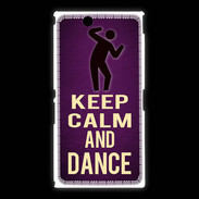 Coque Sony Xpéria Z Ultra Keep Calm and Dance Violet