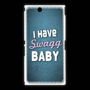 Coque Sony Xpéria Z Ultra I have Swag bleu ZG