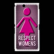 Coque Sony Xpéria Z Ultra Respect Women ZG