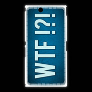 Coque Sony Xpéria Z Ultra WTF bleu ZG
