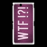 Coque Sony Xpéria Z Ultra WTF Rose ZG