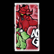 Coque Sony Xpéria Z Ultra Enfer graffiti PB