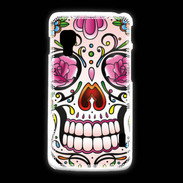 Coque LG L5 2 Tête de mort design et coloré