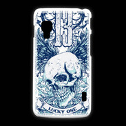 Coque LG L5 2 Tête de mort Lucky One 13