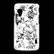 Coque LG L5 2 Design Fleur Tribal