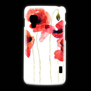 Coque LG L5 2 Dessin de coquelicot