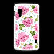 Coque LG L5 2 Vintage Rose 3