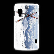 Coque LG L5 2 Paire de ski en montagne