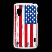 Coque LG L5 2 Drapeau USA grunge et vintage 5