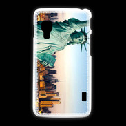 Coque LG L5 2 Statue de la liberté et ville de New York 15
