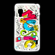 Coque LG L5 2 Graffiti Musique