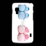 Coque LG L5 2 Chaussures bébé