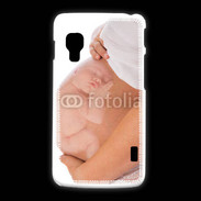 Coque LG L5 2 Femme enceinte avec bébé dans le ventre