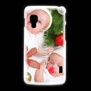 Coque LG L5 2 Jumeaux Noêl