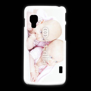 Coque LG L5 2 Duo de jumelles