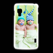 Coque LG L5 2 Duo de jumeaux 1