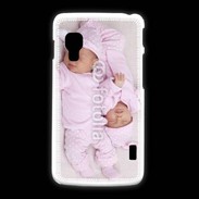 Coque LG L5 2 Jumelles 3