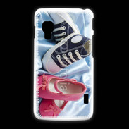 Coque LG L5 2 Chaussures bébé 4