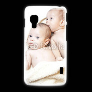 Coque LG L5 2 Jumeaux bébés