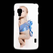 Coque LG L5 2 Bébé ruban bleu