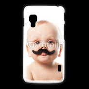 Coque LG L5 2 Bébé avec moustache