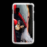 Coque LG L5 2 Mariée dans roadster