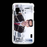 Coque LG L5 2 Homme asiatique businessman ligoté glamour