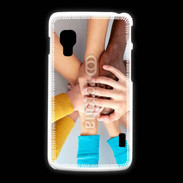 Coque LG L5 2 Solidarité metissage