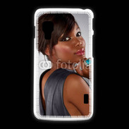 Coque LG L5 2 Femme africaine glamour et sexy 2