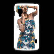 Coque LG L5 2 Femme Afrique 4
