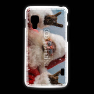 Coque LG L5 2 Père Noêl 3