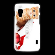 Coque LG L5 2 Chaton Noël