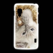 Coque LG L5 2 Chat Noël
