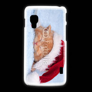 Coque LG L5 2 Chaton Noël 2