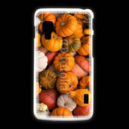Coque LG L5 2 fond de citrouilles automne