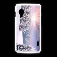 Coque LG L5 2 paysage d'hiver