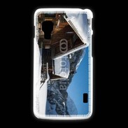 Coque LG L5 2 Chalet enneigé