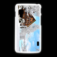 Coque LG L5 2 Chalet enneigé 2