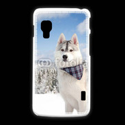 Coque LG L5 2 Husky hiver 2