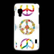 Coque LG L5 2 Symboles de paix