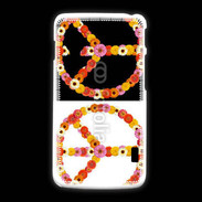 Coque LG L5 2 Symbole de la paix Hippie