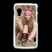 Coque LG L5 2 Hippie et cool