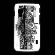 Coque LG L5 2 Pont des arts à Paris en dessin