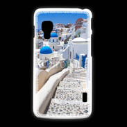 Coque LG L5 2 Village sur l'Île de Santorini en Grêce
