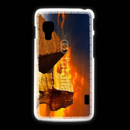 Coque LG L5 2 Pyramide et Sphinx