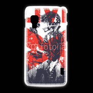 Coque LG L5 2 Tête de mort en concert live