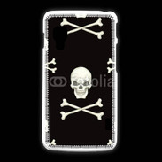Coque LG L5 2 Fond tête de mort 3