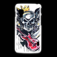 Coque LG L5 2 Tête de mort et guitare