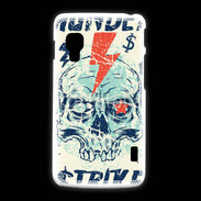 Coque LG L5 2 Tête de Mort Thunder Strike